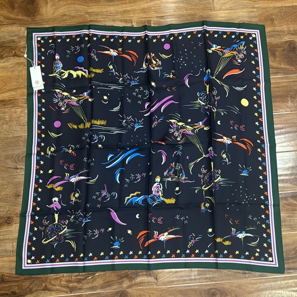 Tory Burch it was all a dream large scarf NWT’s